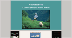 Desktop Screenshot of charlierussellbears.com