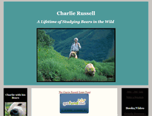Tablet Screenshot of charlierussellbears.com